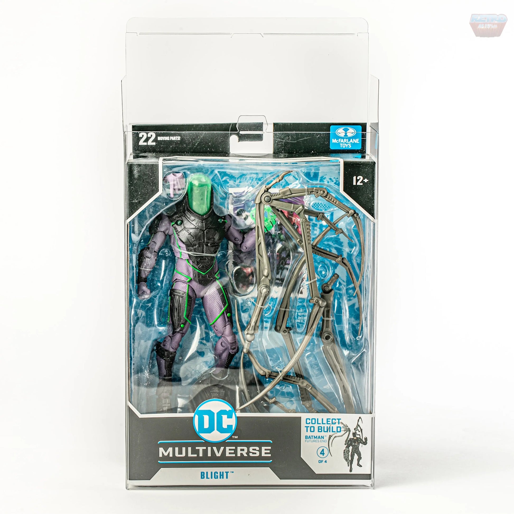 DC Multiverse Build-A-Figure Protector Box 10-Pack Retro As F