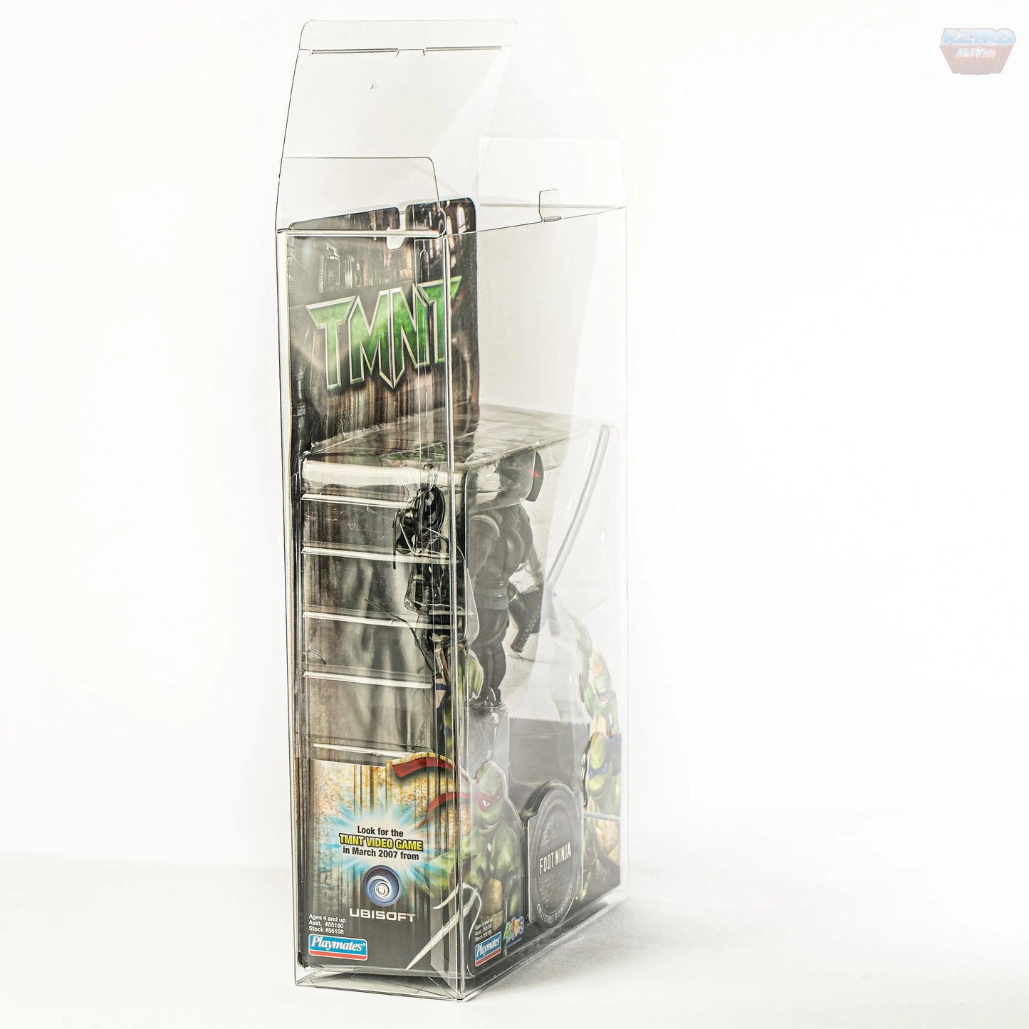 TMNT 2007 CGI Animated Movie Protector Box 10-Pack Retro As F